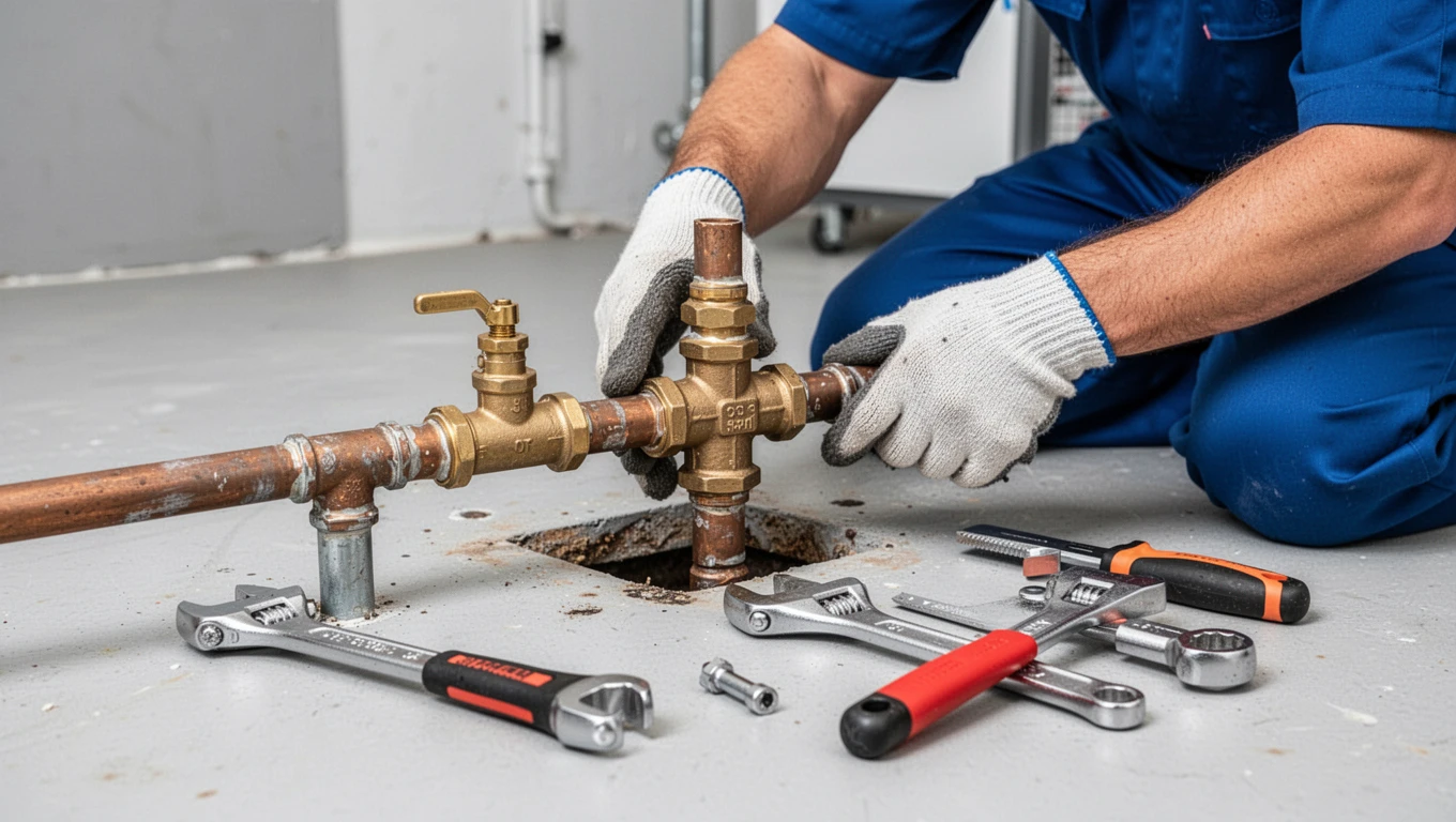 Gas Line Repair